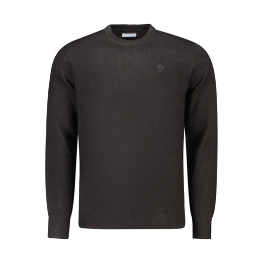 North Sails Nero Acrylic Men Sweater - ClickThatClicks 