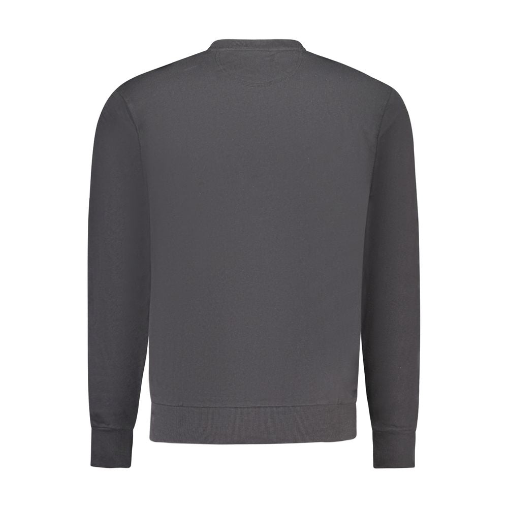 North Sails Black Cotton Men's Sweatshirt - ClickThatClicks 