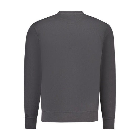 North Sails Black Cotton Men's Sweatshirt - ClickThatClicks 
