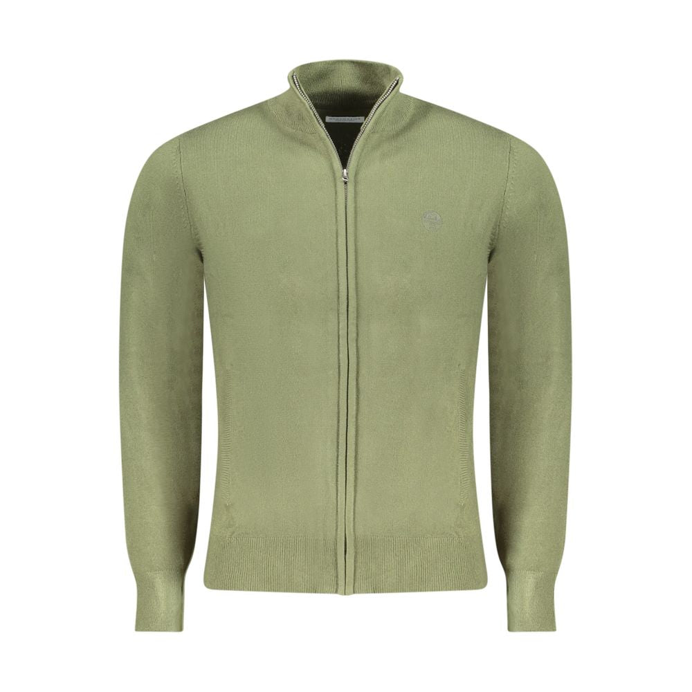 North Sails Verde Acrylic Men Cardigan - ClickThatClicks 
