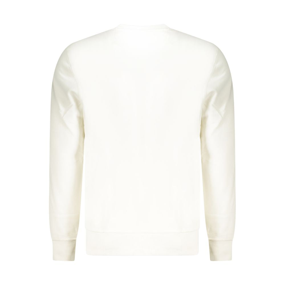 North Sails White Cotton Men's Sweatshirt - ClickThatClicks 