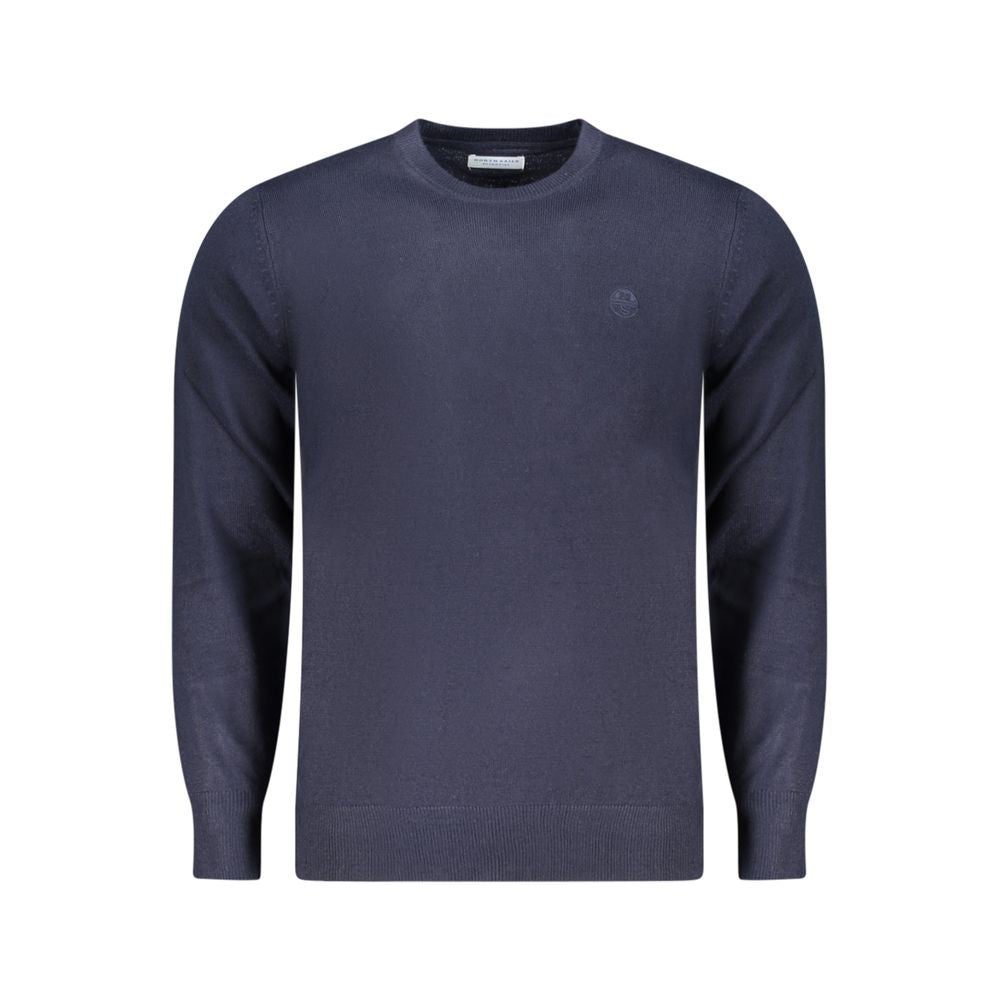 North Sails Blue Acrylic Men Sweater - ClickThatClicks 