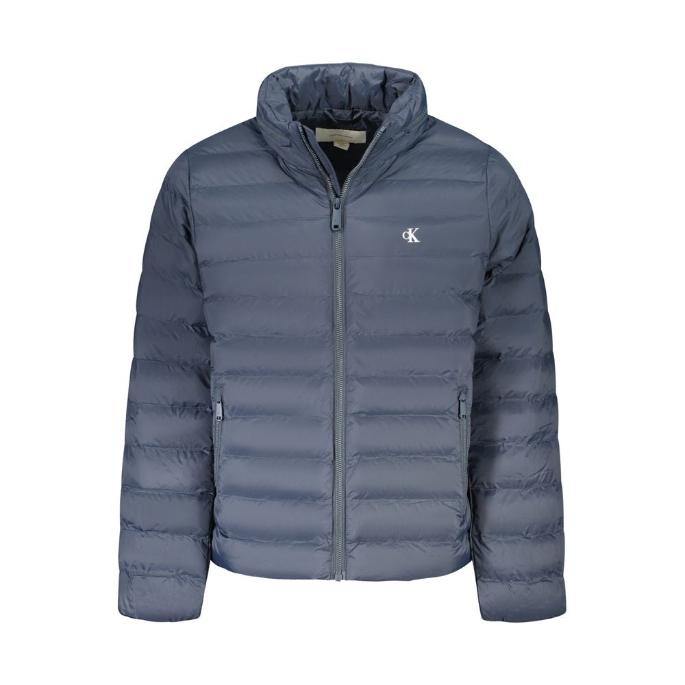 Calvin Klein Blu Poliammide Mens Jacket - ClickThatClicks 