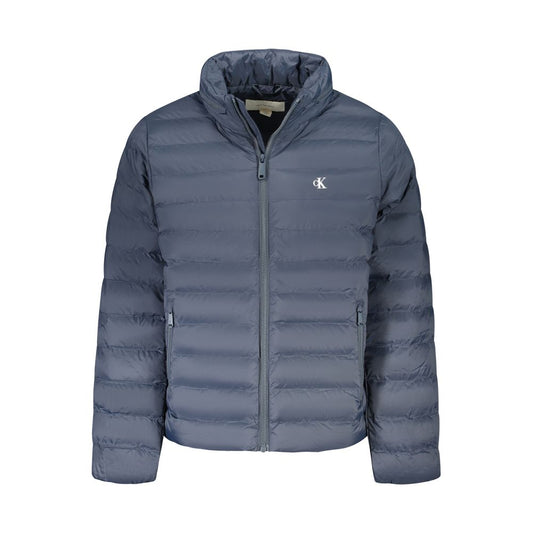 Calvin Klein Blu Poliammide Mens Jacket - ClickThatClicks 