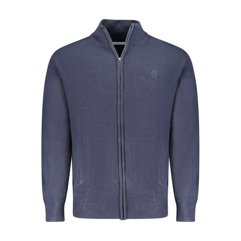 North Sails Blue Acrylic Men Cardigan - ClickThatClicks 