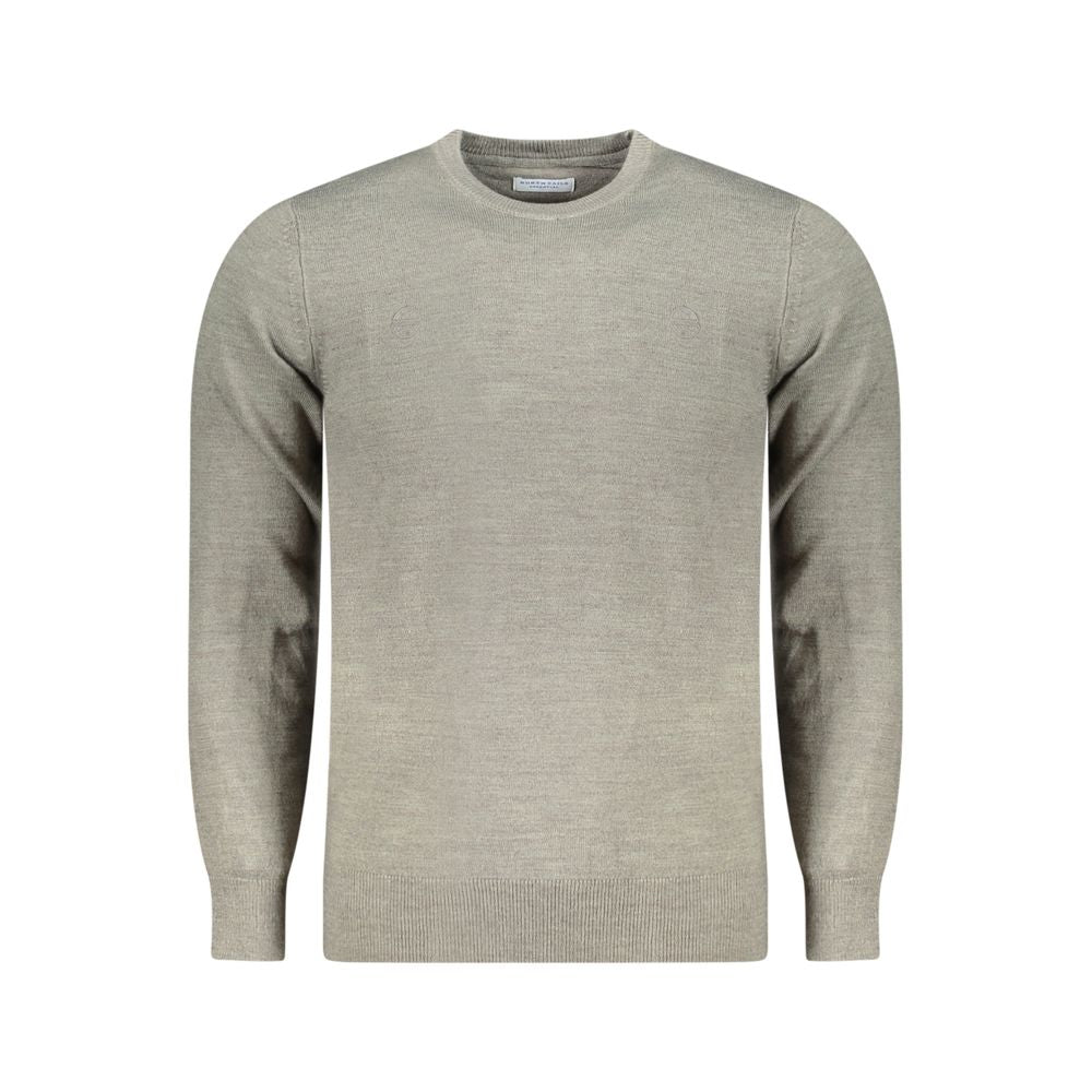 North Sails Gray Acrylic Men Sweater - ClickThatClicks 