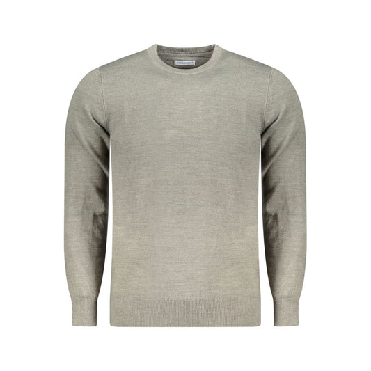 North Sails Gray Acrylic Men Sweater - ClickThatClicks 