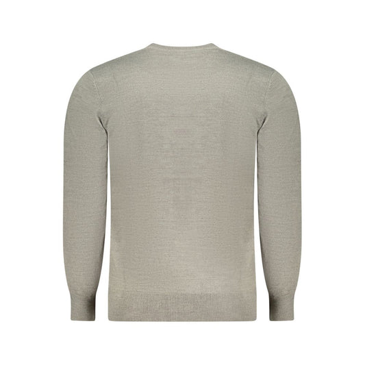 North Sails Gray Acrylic Men Sweater - ClickThatClicks 