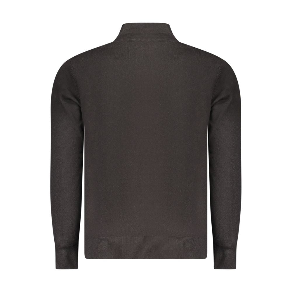 North Sails Nero Acrylic Men Cardigan - ClickThatClicks 