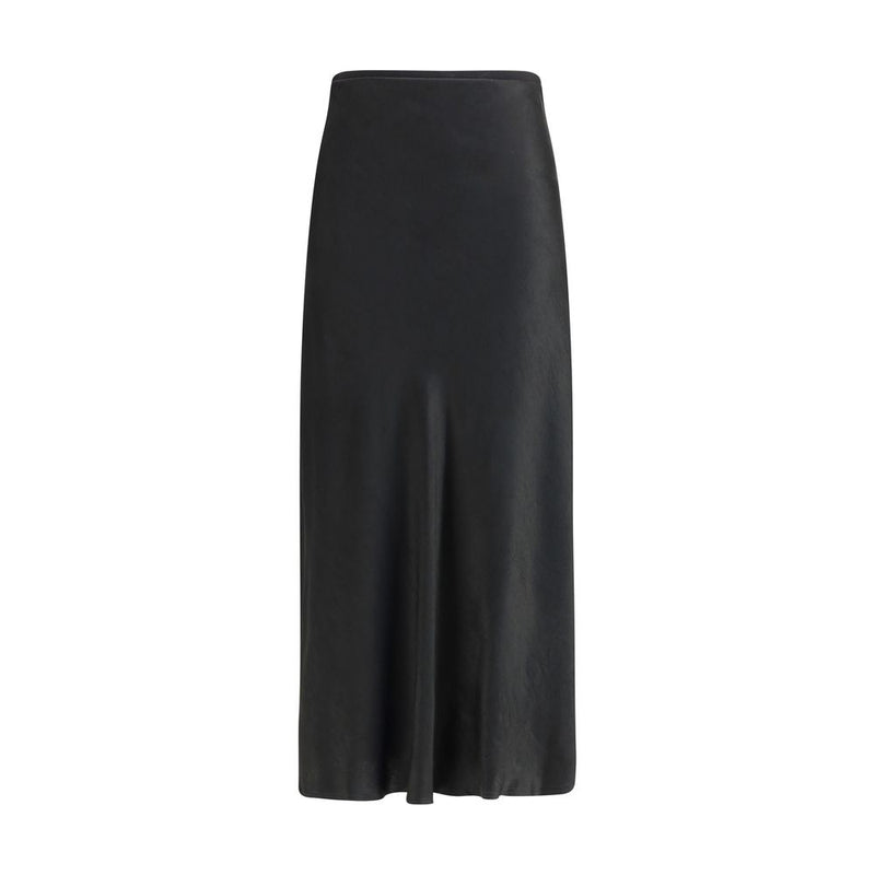 Margiela Black Acetate Midi Skirt
