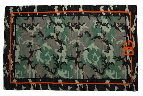 Dolce & Gabbana Multicolor Printed Cotton Wrap Shawl Scarf - ClickThatClicks 