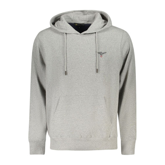 Accademia Militare Grigio Cotton Men's Hoodie Sweatshirt - ClickThatClicks 