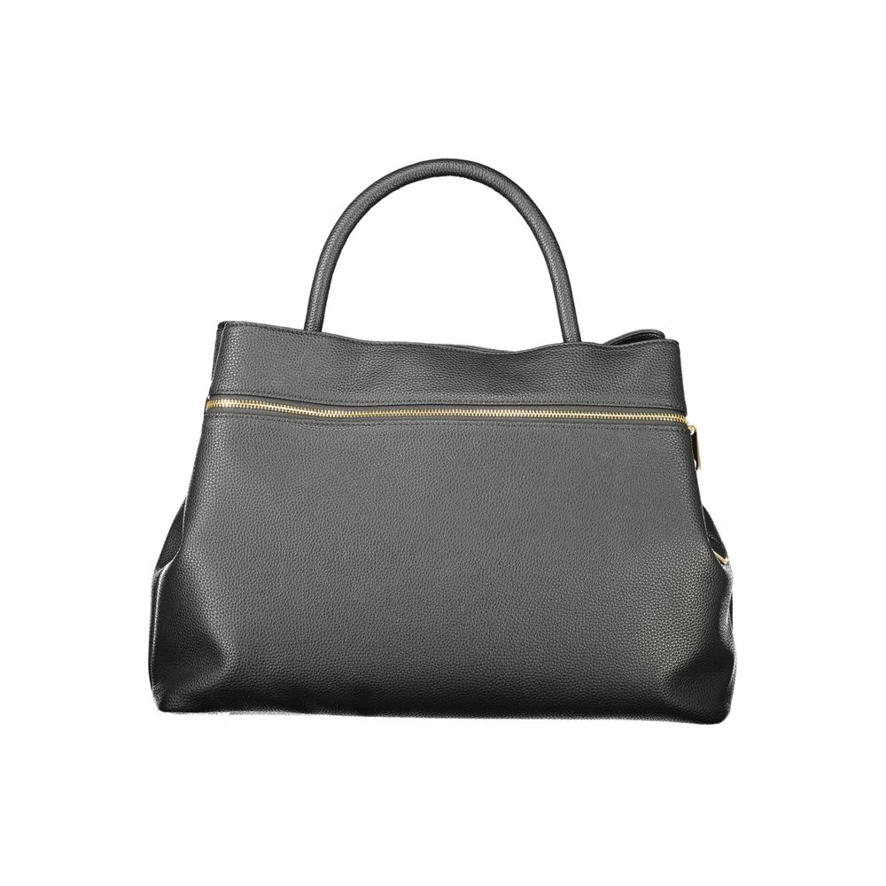 Twinset Black Polyurethane Women's Tote Bag - ClickThatClicks 