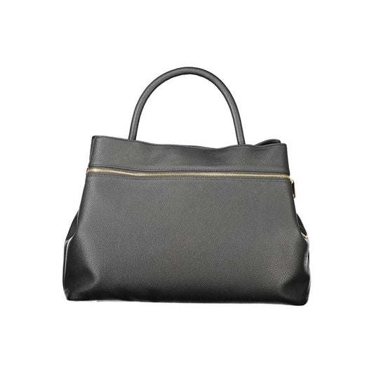 Twinset Black Polyurethane Women's Tote Bag - ClickThatClicks 