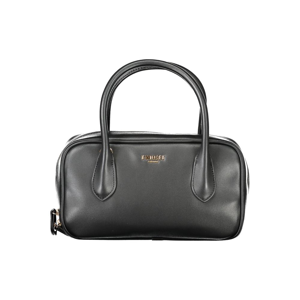 Twinset Black Polyurethane Women Handbag - ClickThatClicks 