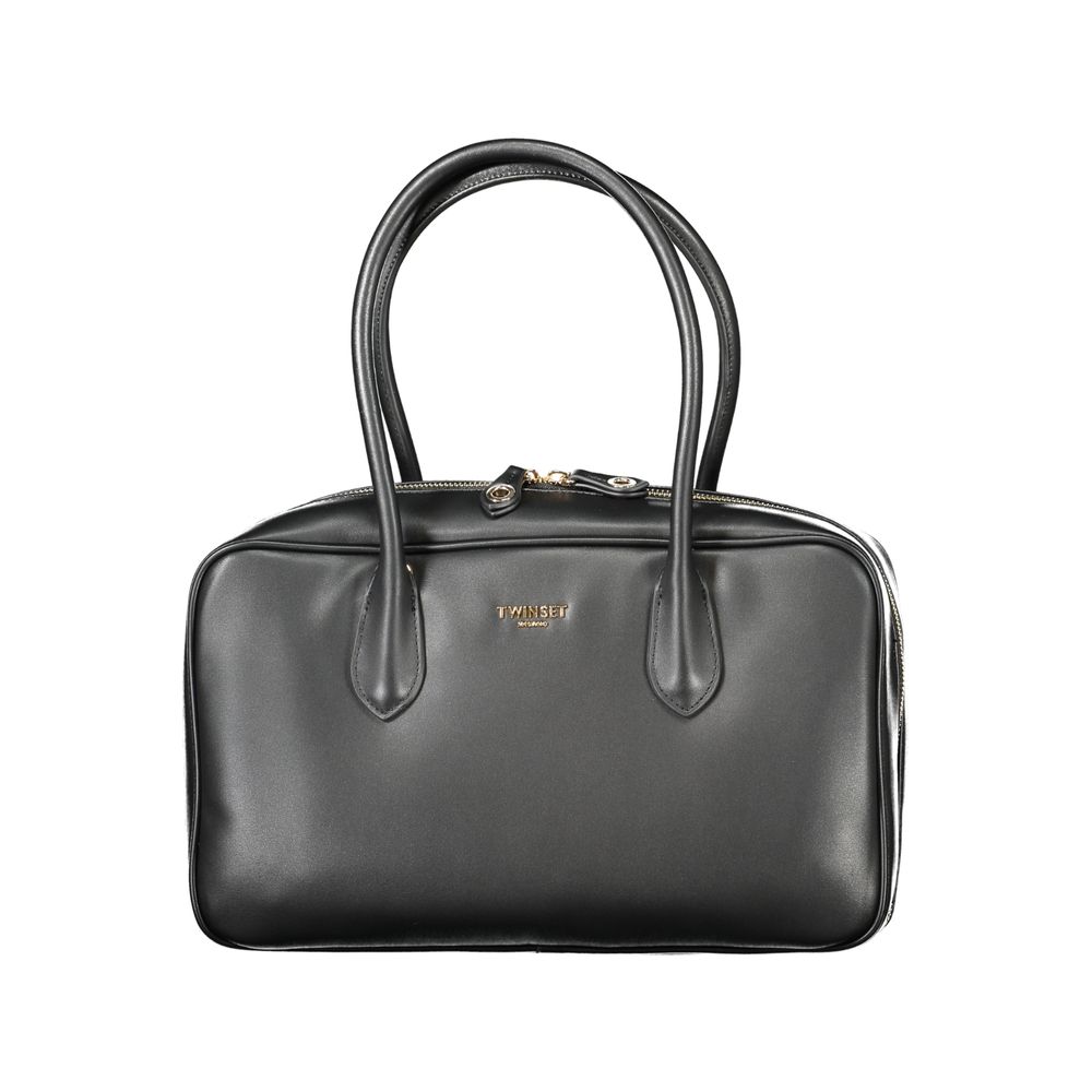 Twinset Nero Poliuretano Women Handbag - ClickThatClicks 