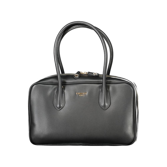 Twinset Nero Poliuretano Women Handbag - ClickThatClicks 