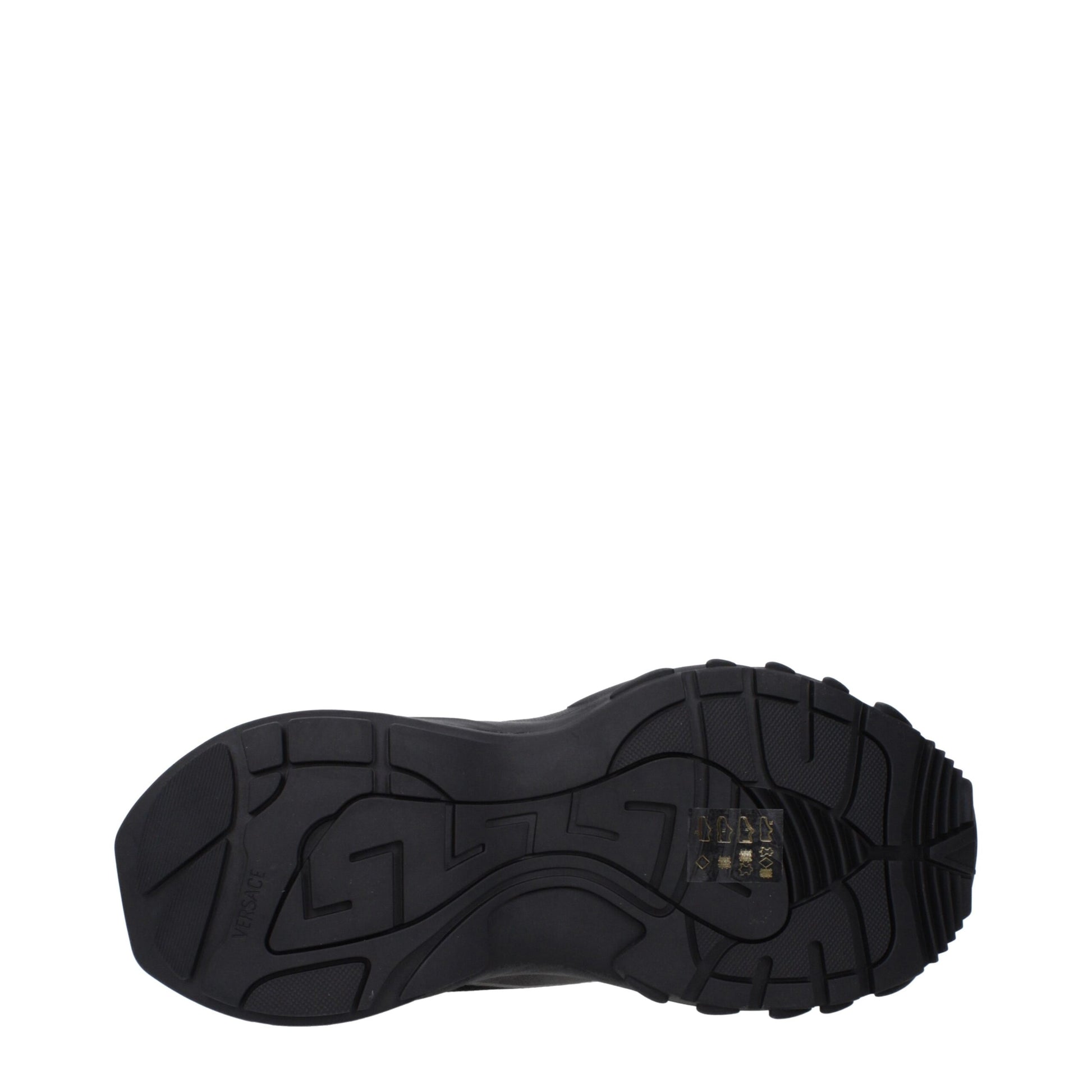 Versace Black Fabric Athletic Sneakers - ClickThatClicks 