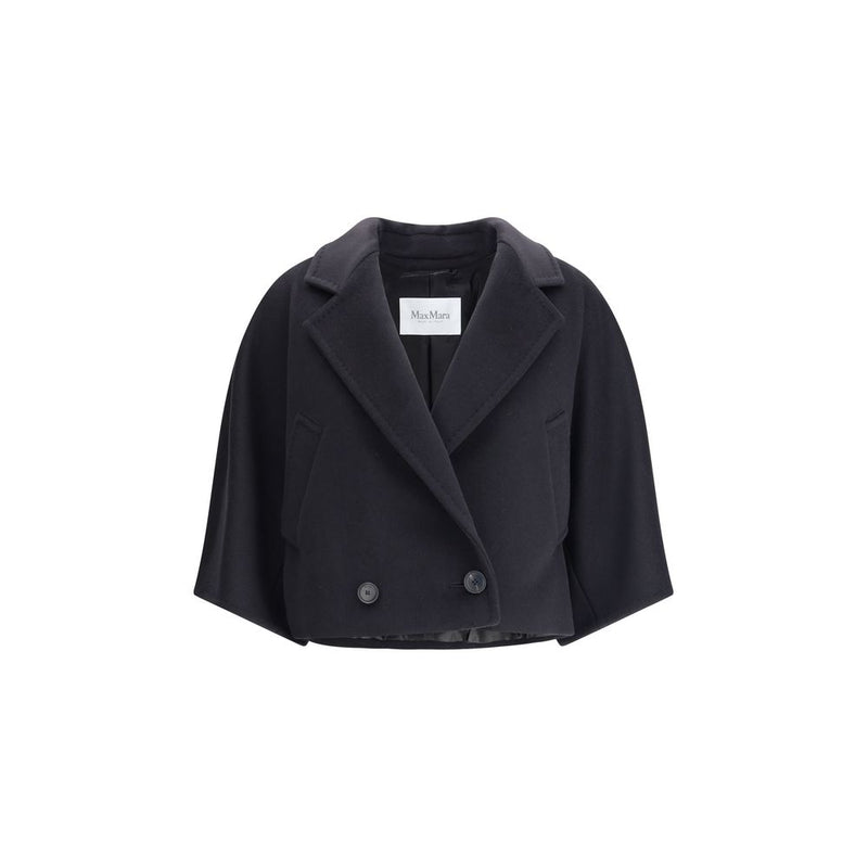 Max Mara Black Wool Coat