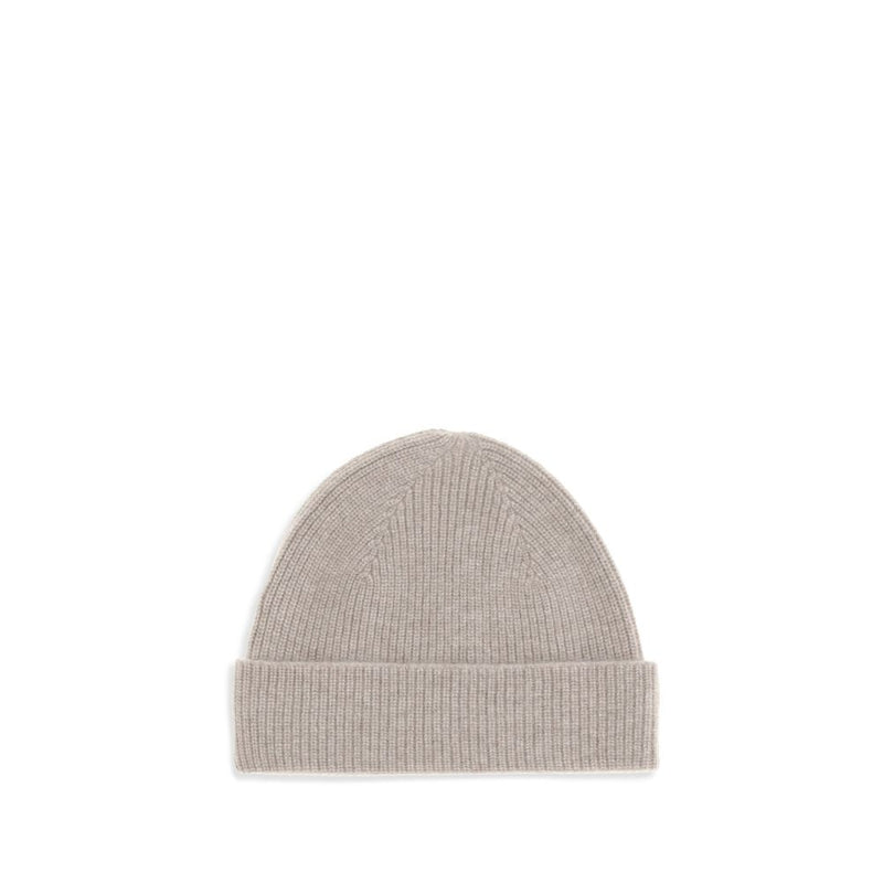 ZEGNA Beige Cashmere Beanie