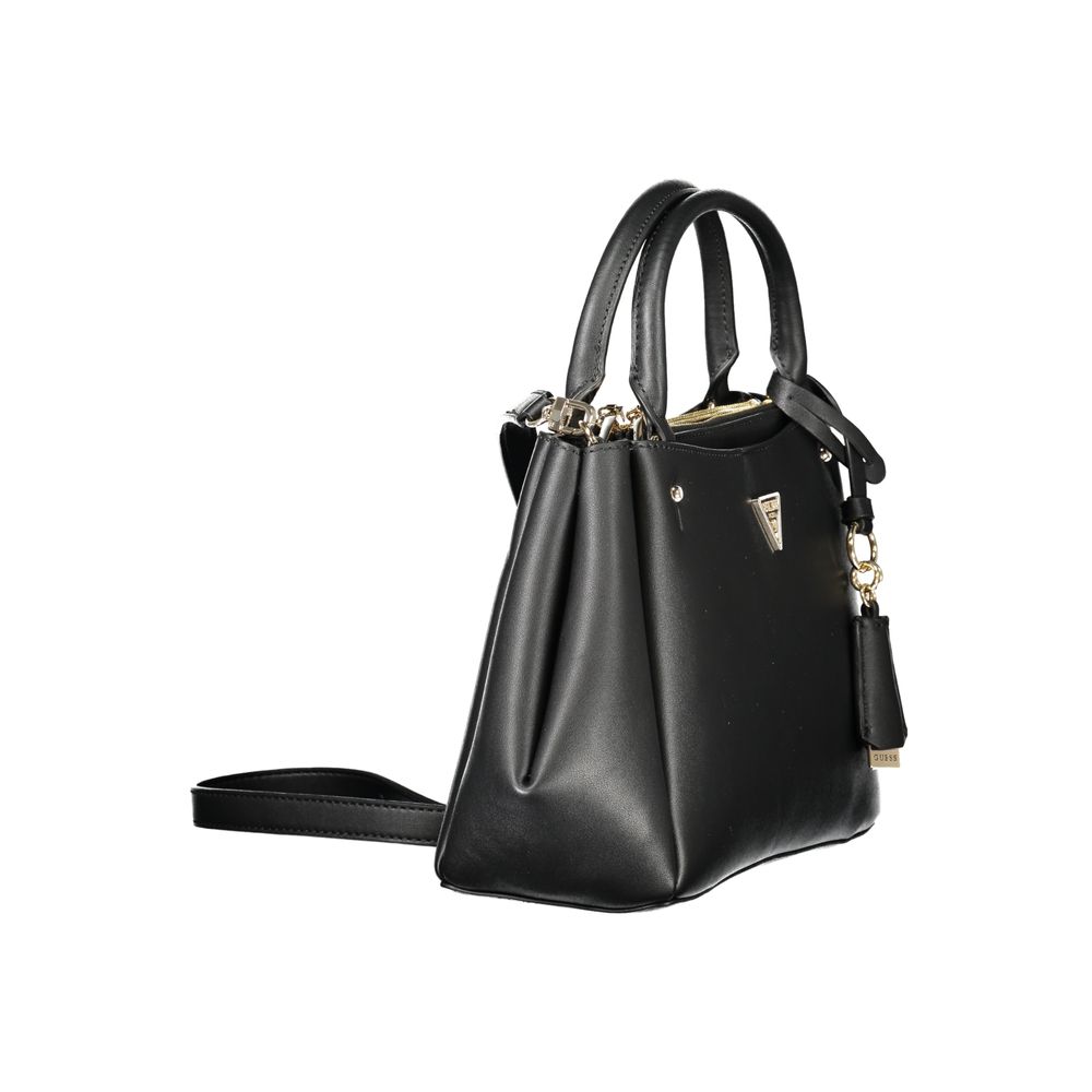 Guess Jeans Nero Poliuretano Women Handbag - ClickThatClicks 