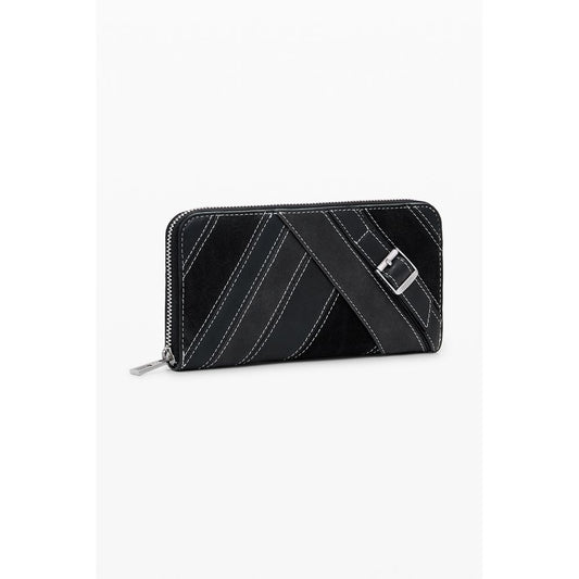 Desigual Nero Poliuretano Women Wallet - ClickThatClicks 