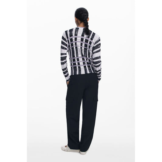 Desigual "Bianco Viscosa Womens Sweater" - ClickThatClicks 