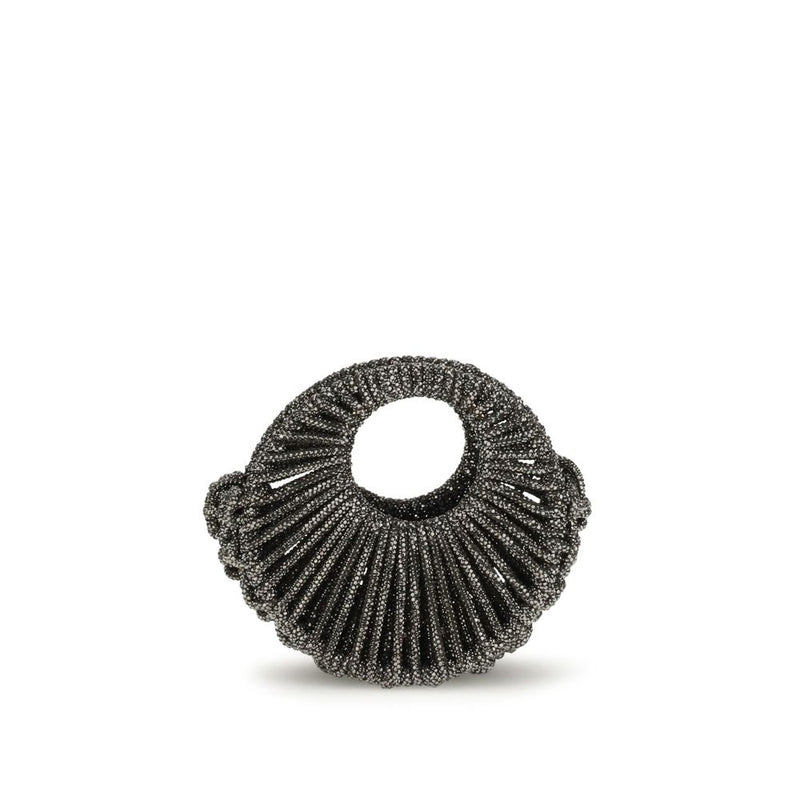 HIBOURAMA Gray Resin Handbag