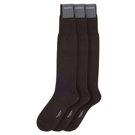 ZEGNA Brown Wool Socks - ClickThatClicks 