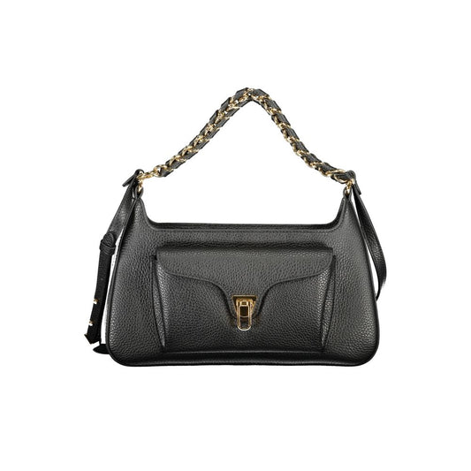 Coccinelle Nero Leather Women Handbag - ClickThatClicks 