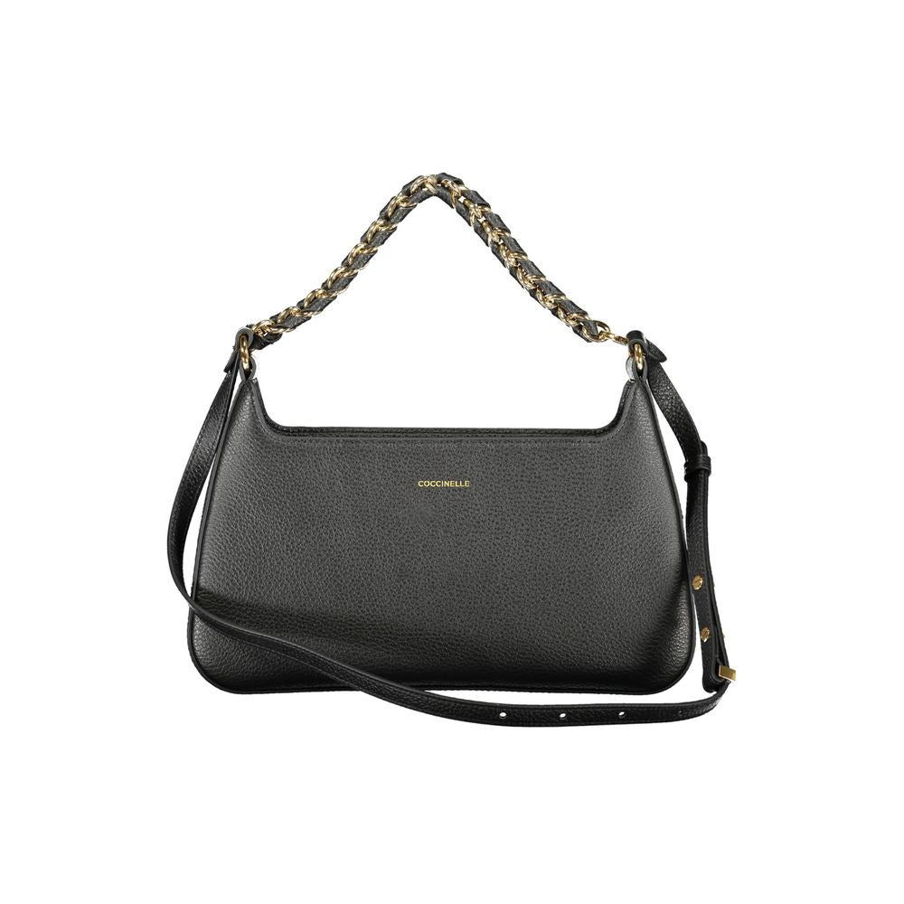 Coccinelle Nero Leather Women Handbag - ClickThatClicks 