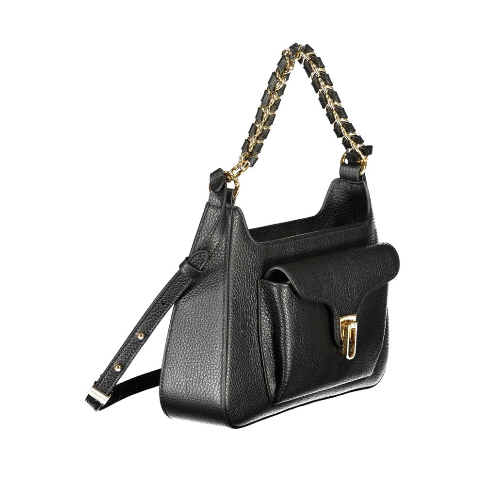 Coccinelle Nero Leather Women Handbag - ClickThatClicks 