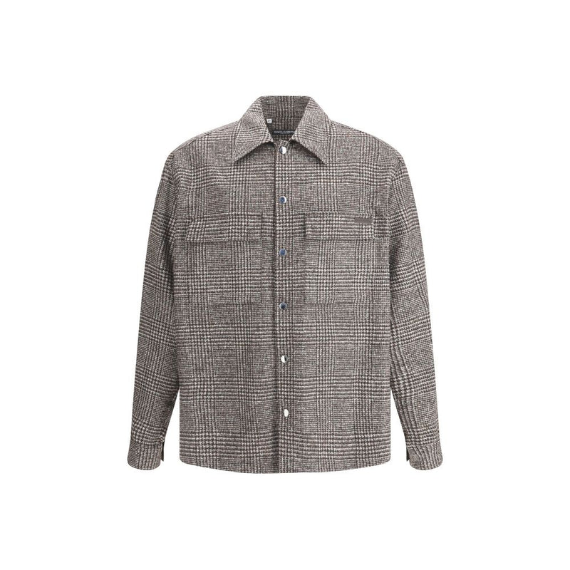 Dolce & Gabbana Multicolor Alpaca Vicugna Pacos Pattern Shirt