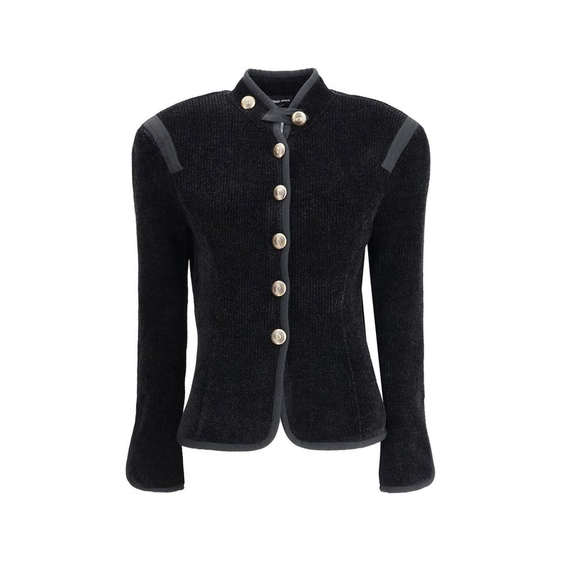 Giorgio Armani Black Silk Blazer