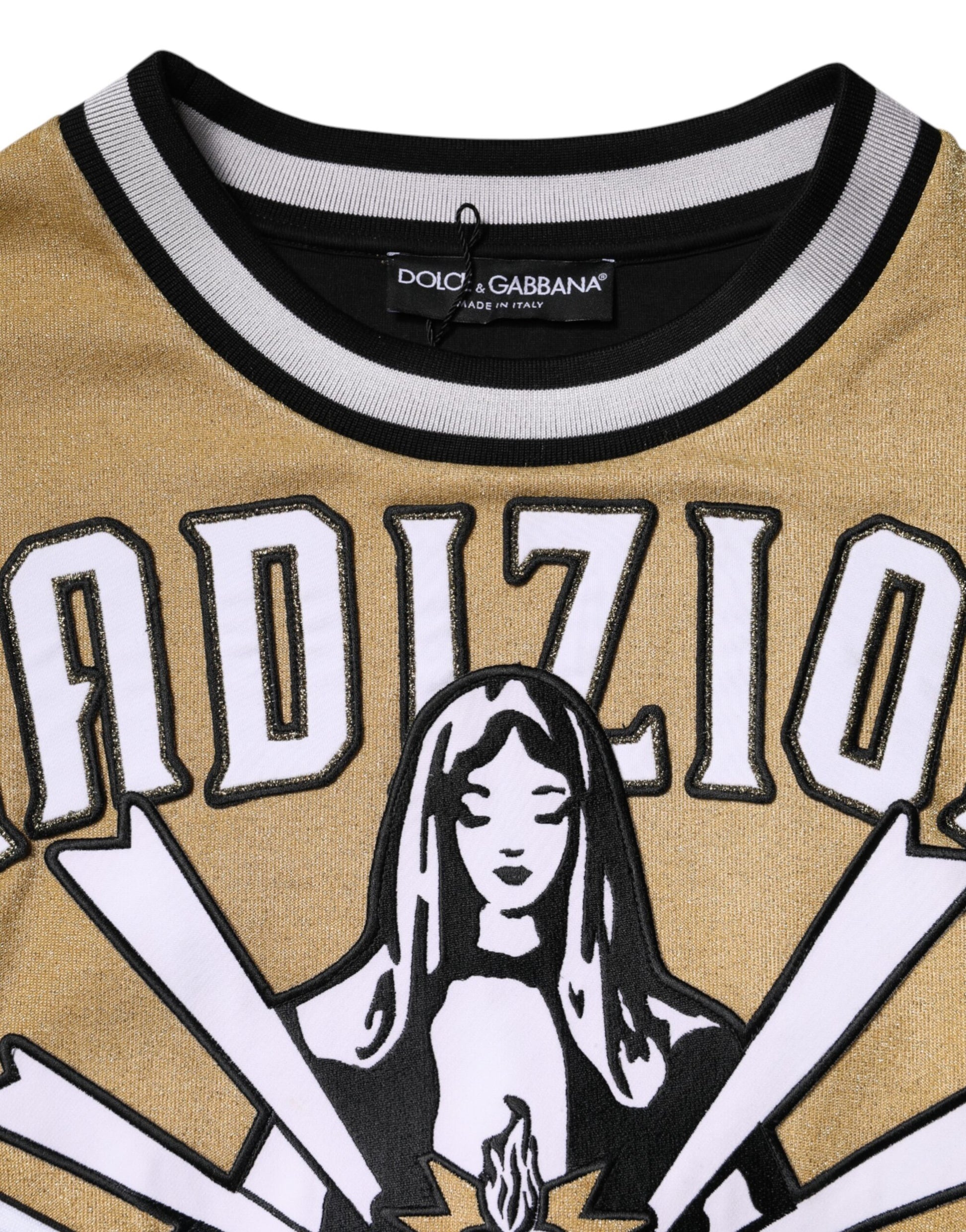 Dolce & Gabbana Multicolor Tradizione E Devotion Sweatshirt Sweater - ClickThatClicks 