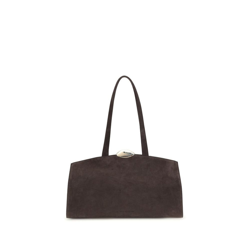 Benedetta Bruzziches Brown Calf Leather Bos Taurus Shoulder Bag