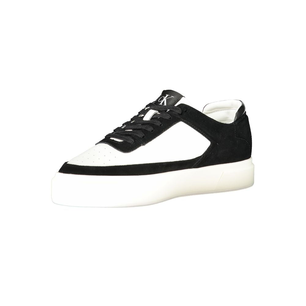 Calvin Klein Bianco Polyurethane Men Sneaker - ClickThatClicks 