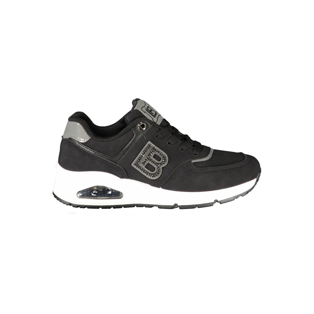 Laura Biagiotti Black Polyester Women Sneaker