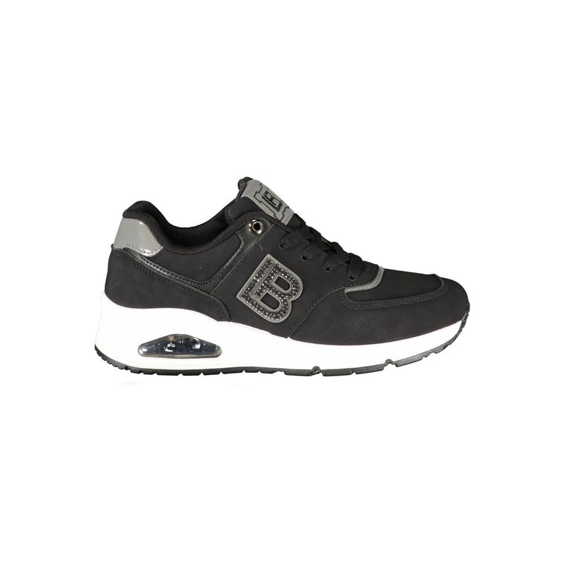 Laura Biagiotti Black Polyester Women Sneaker