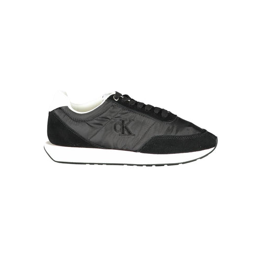 Calvin Klein Black Polyester Women Sneaker - ClickThatClicks 