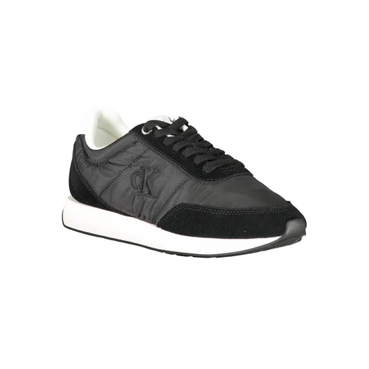Calvin Klein Black Polyester Women Sneaker - ClickThatClicks 