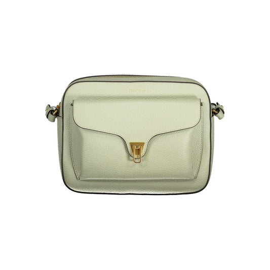 Coccinelle Verde Leather Women Shoulder Bag - ClickThatClicks 