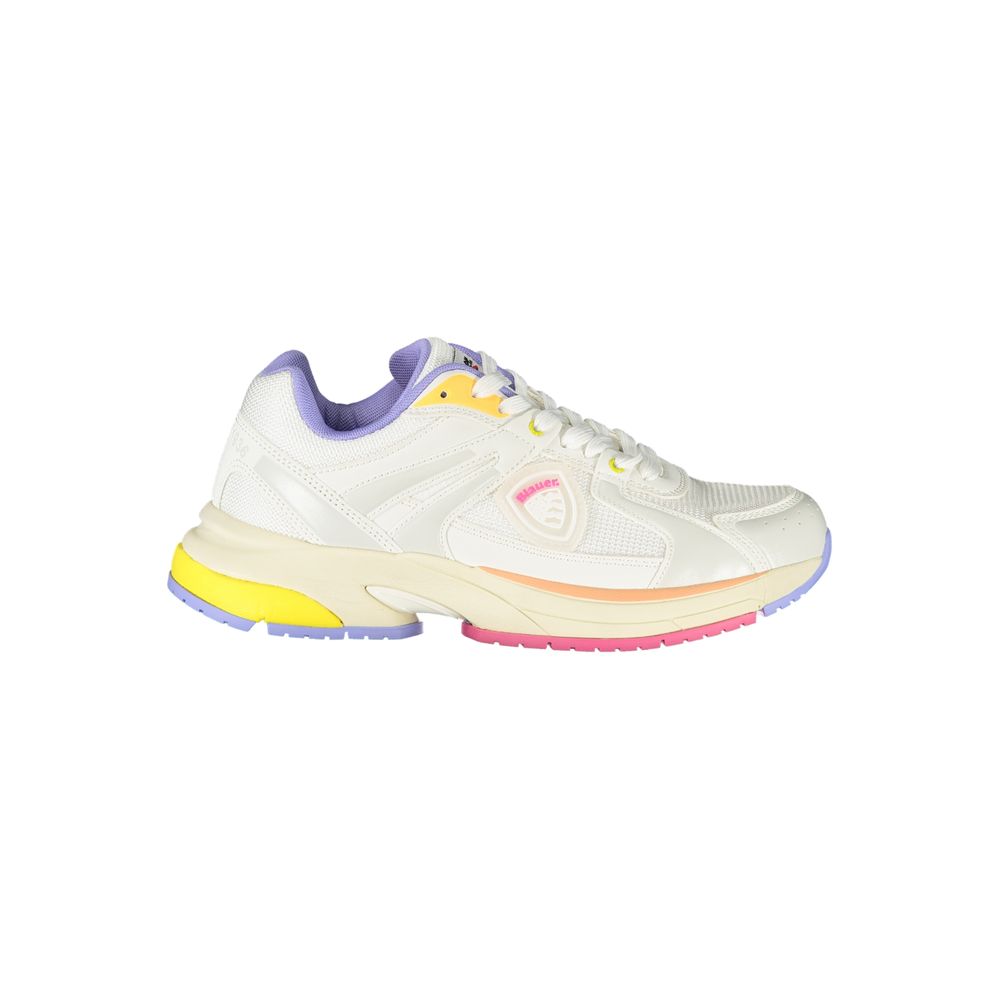 Blauer Bianco Polyurethane Women Sneaker - ClickThatClicks 
