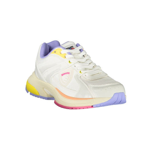 Blauer Bianco Polyurethane Women Sneaker - ClickThatClicks 