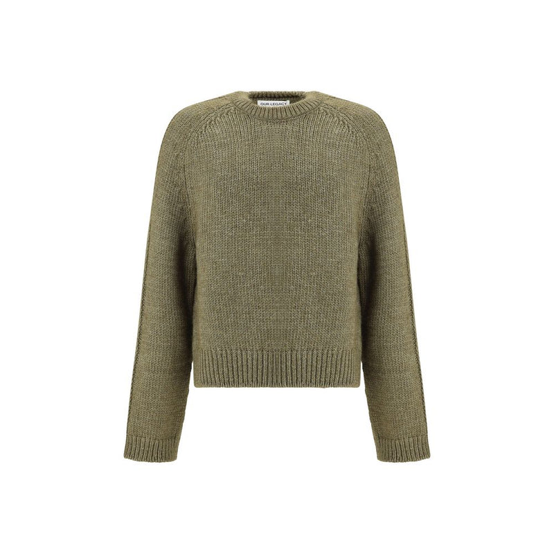Our Legacy Green Wool Sweatshirt