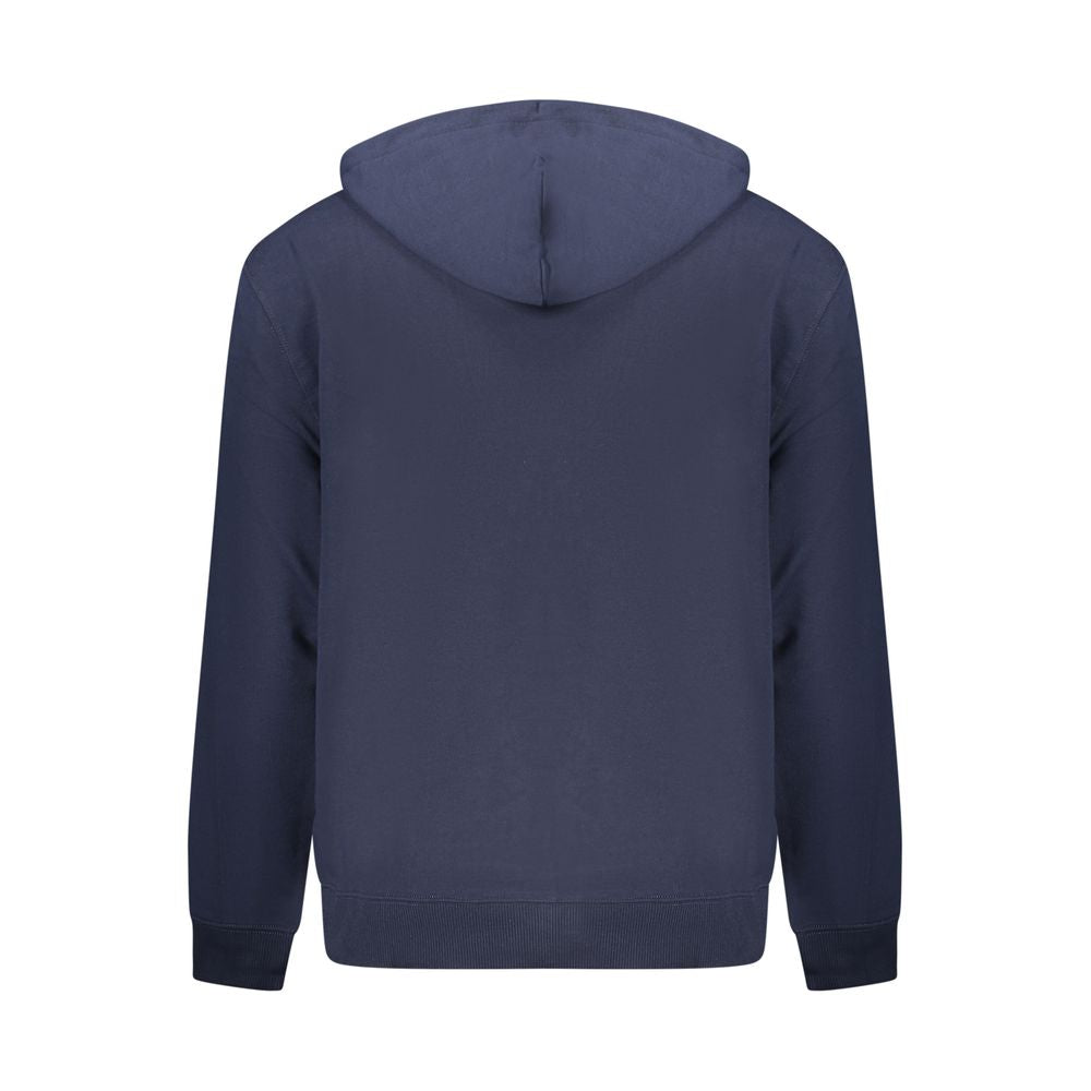 Calvin Klein Blu Cotton Men Sweatshirt - ClickThatClicks 