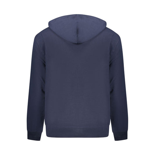 Calvin Klein Blu Cotton Men Sweatshirt - ClickThatClicks 