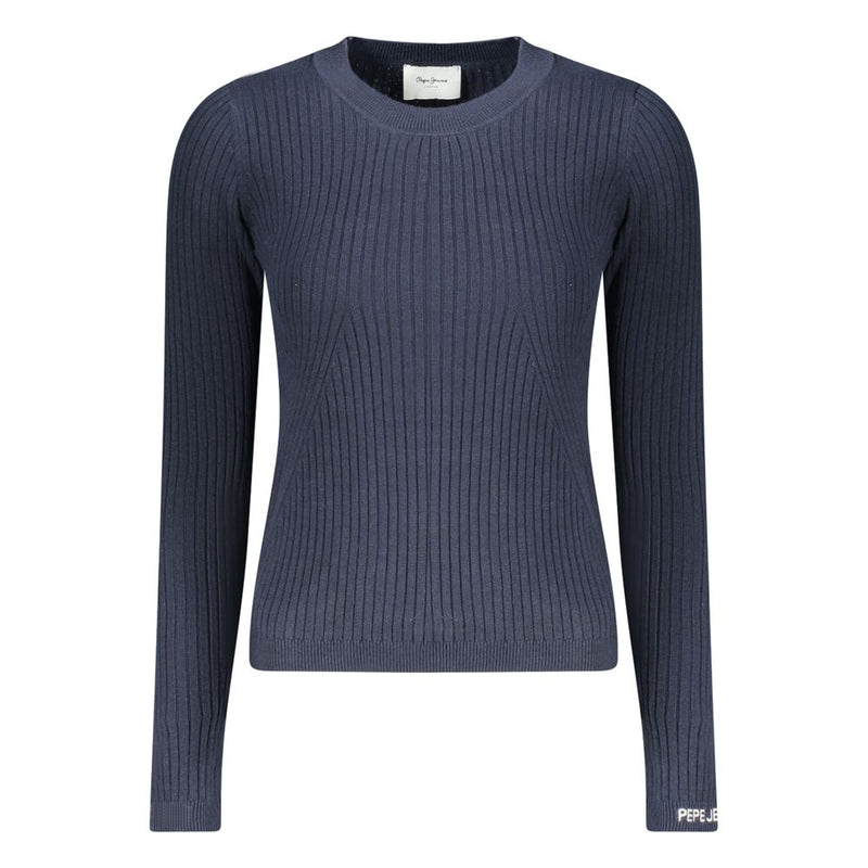 Pepe Jeans Blue Cotton Women Sweater