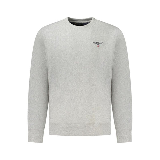 Accademia Militare Gray Cotton Men's Sweatshirt - ClickThatClicks 