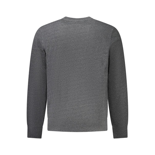 Accademia Militare Grigio Recycled Cotton Male Sweatshirt - ClickThatClicks 